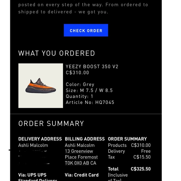 Adidas Yeezy Boost 350 V2 SOLD - Picture 6 of 6